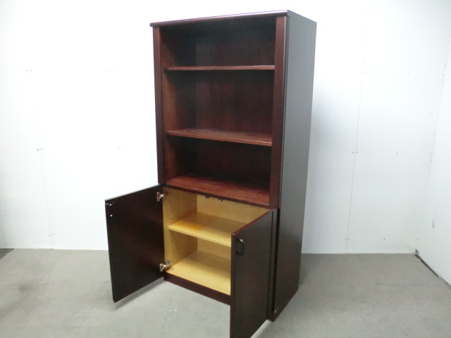 木製書庫 / 木目調 / 【中古】