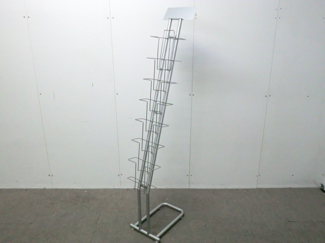 カタログスタンド / シルバー / 【中古】