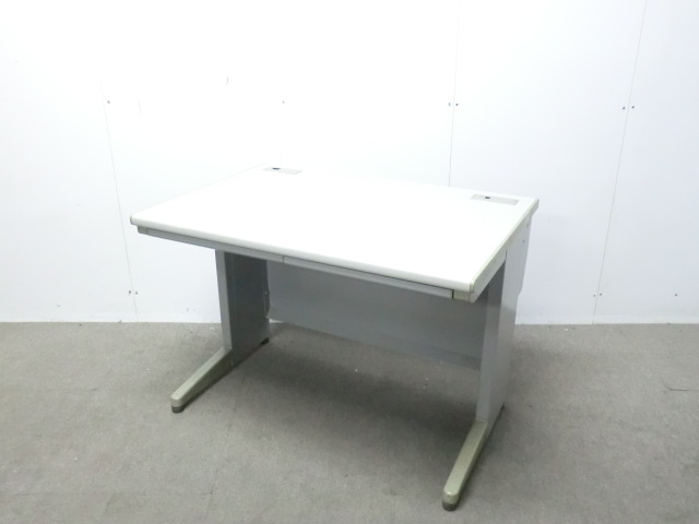 ウチダ/ JUST / ニューグレー / 【中古】 平デスク