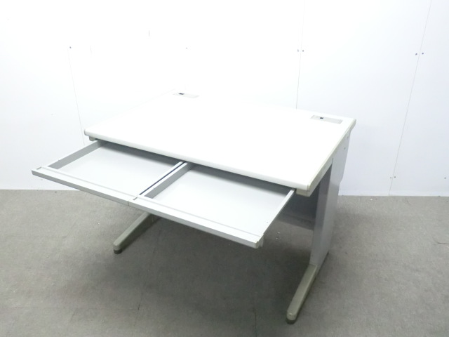 ウチダ/ JUST / ニューグレー / 【中古】 平デスク