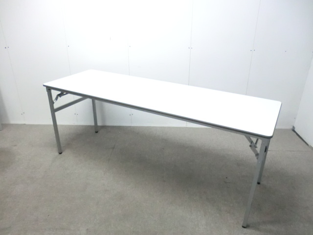 ニューグレー/折り畳みテーブル/【中古】