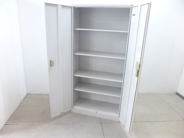 コクヨ/ニューグレー/両開きキャビネット/【中古】