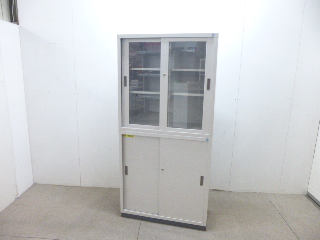 コクヨ/上下連結キャビネット/ニューグレー/