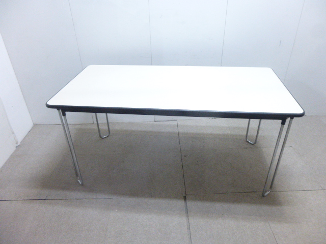ホワイト/会議テーブル/【中古】