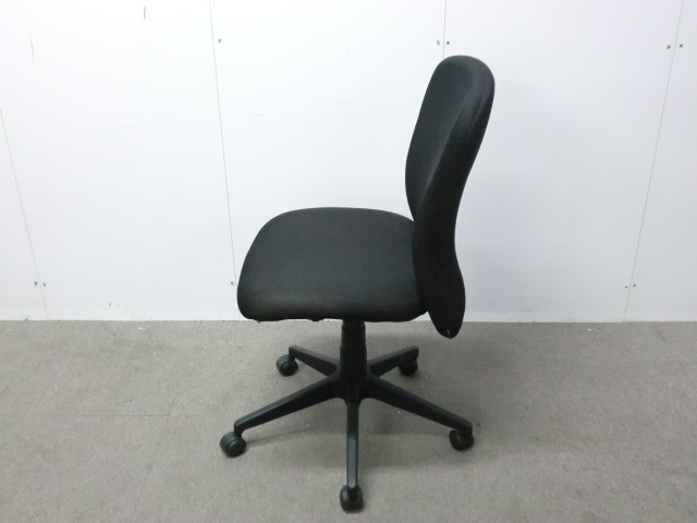 OAチェア / ブラック / 【中古】 肘無し