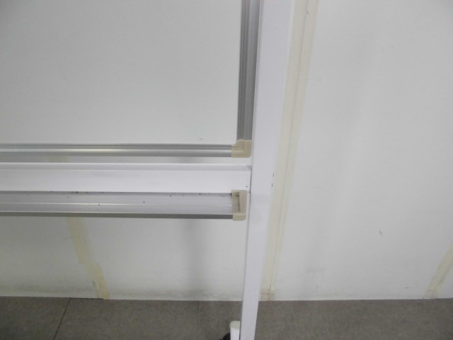 ホワイトボード / 両面 / キャスター付き