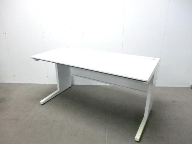 コクヨ / IS / ホワイト / 【中古】 平デスク