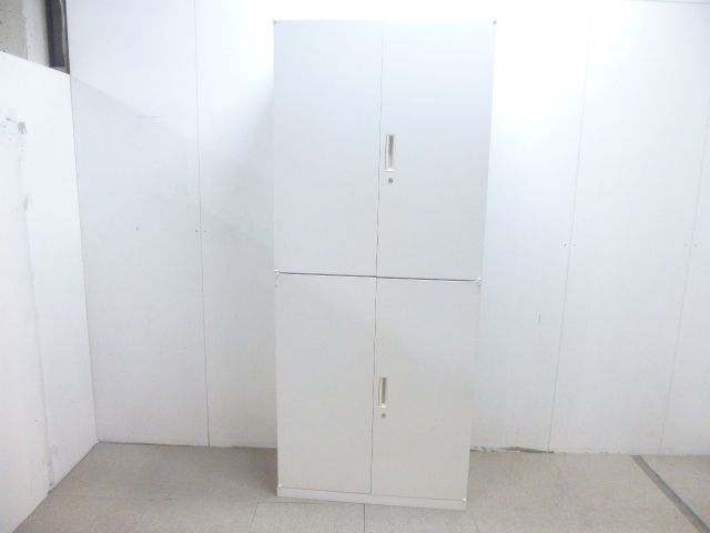 ナイキ/ホワイト/上下連結キャビネット/【中古】