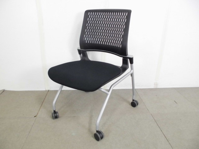 コクヨ/オルディナ/ブラック/カートチェア/【中古】