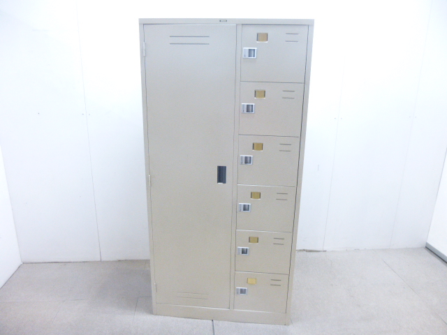 コクヨ/LK-60F1C/アイボリー/6人用ロッカー/【中古】
