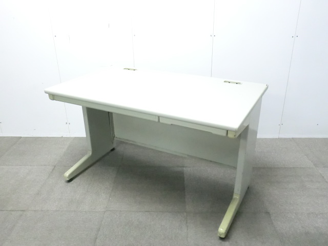 プラス / LA / ニューグレー / 【中古】 平デスク