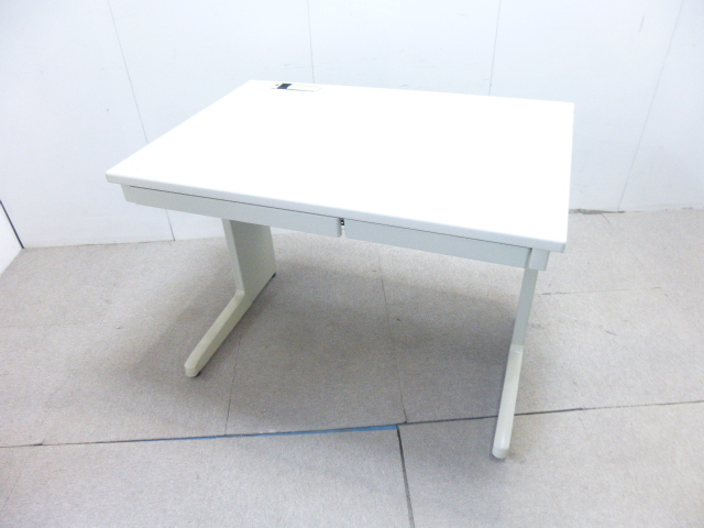 生興/ニューグレー/LSS-107/平デスク/