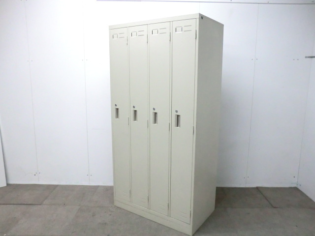 コクヨ/旧LK/ ニューグレー / 【中古】 4人用ロッカー