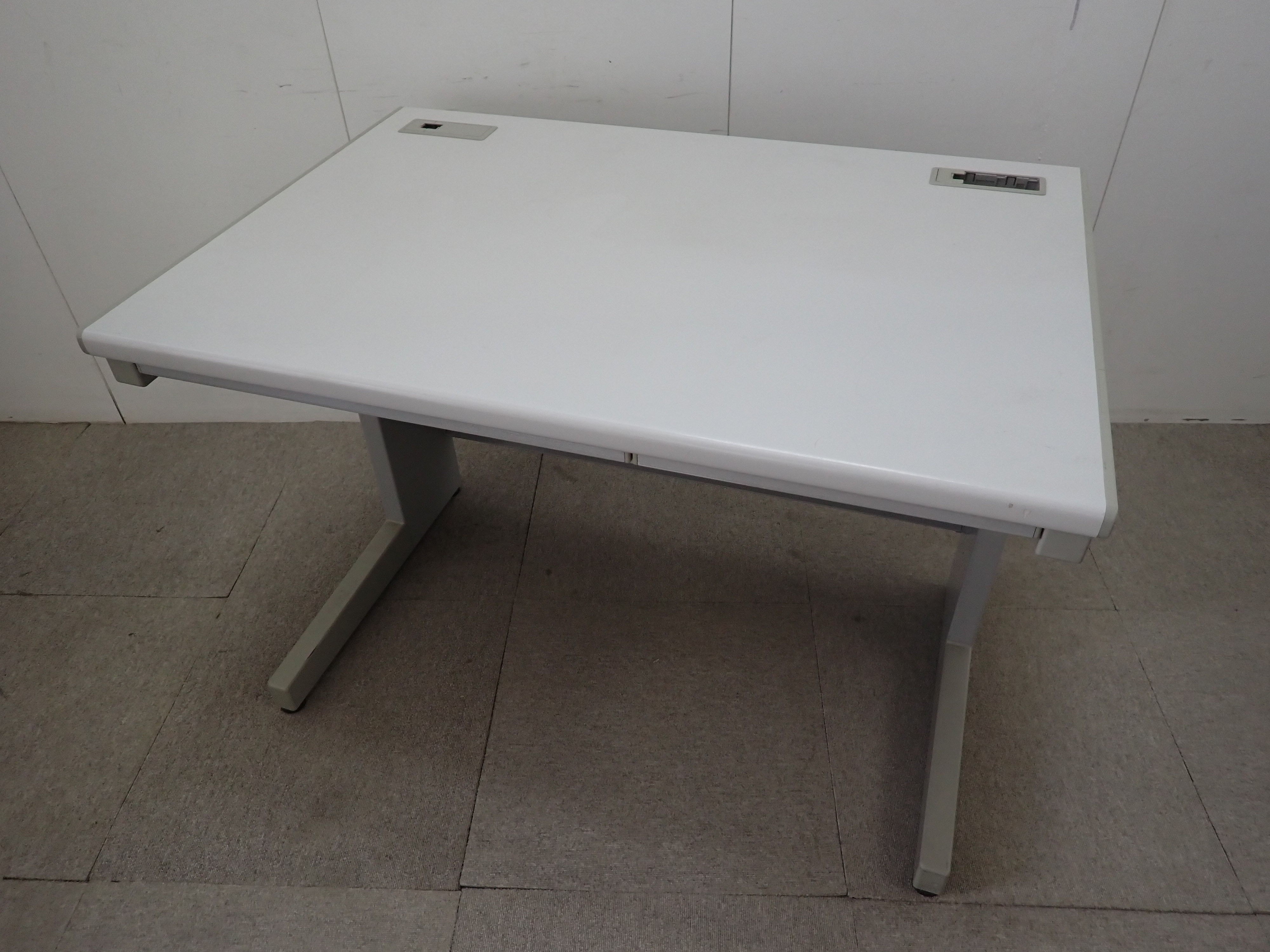 ウチダ/FEED/ニューグレー/平デスク/幅1000