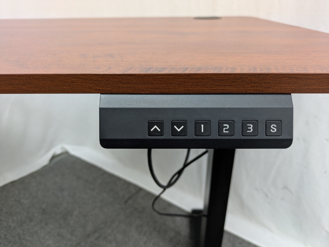 昇降デスク / 木目調