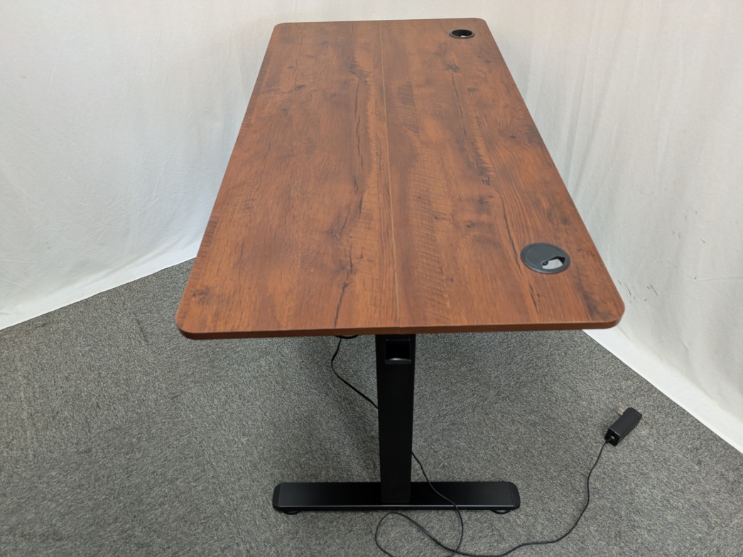 昇降デスク / 木目調