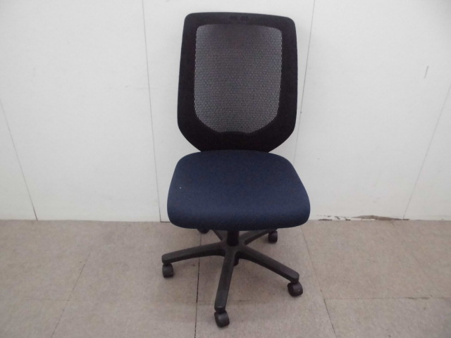 イトーキ/コルト/ブルー/OAチェア/肘無/