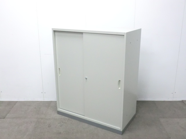 ナイキ / NW-0911H / ニューグレー / 【中古】 引違い書庫