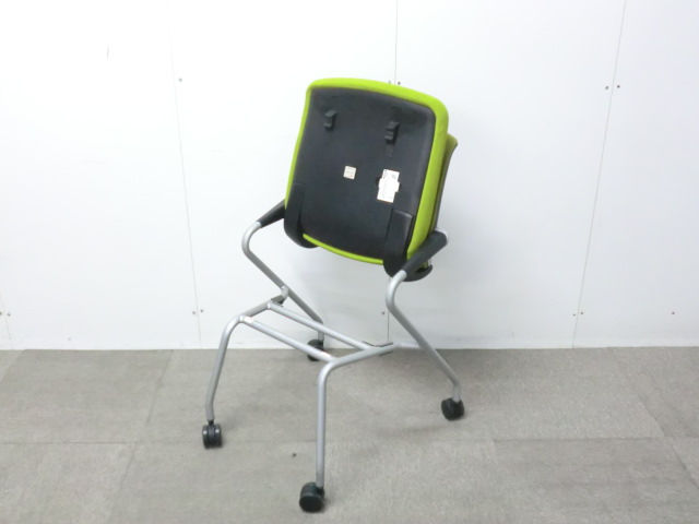 コクヨ/サテリテ/ライトグリーン / 【中古】 カートチェア