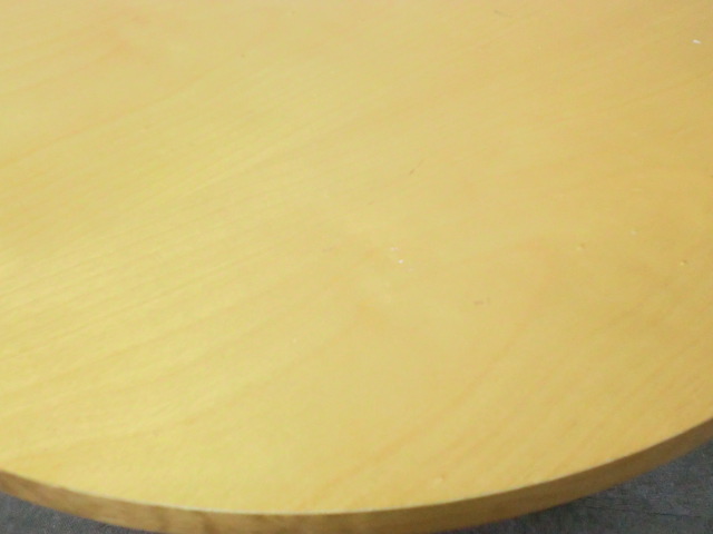 相合家具 / 木目調 / 【中古】 丸テーブル