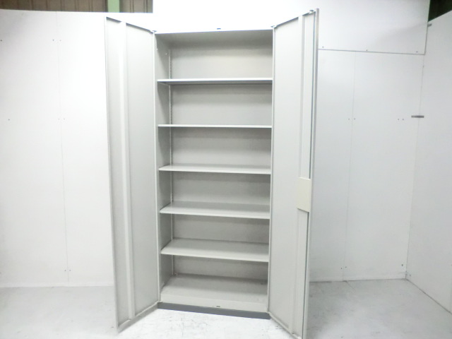 ウチダ / SU2 【中古】 ニューグレー / 両開き書庫