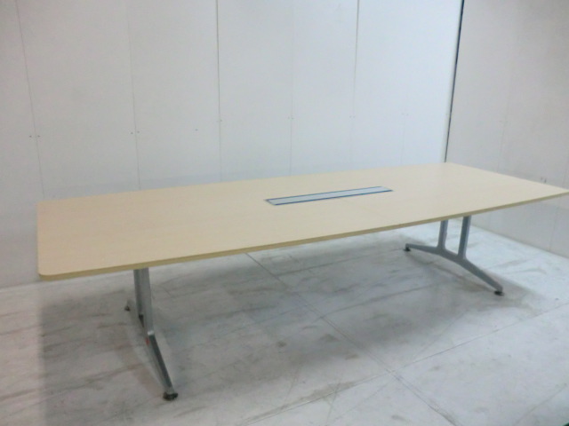 コクヨ / 木目調 【中古】 会議テーブル