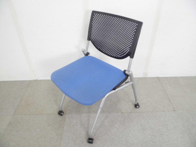 プロスタック / オカムラ / ブルー / カートチェア