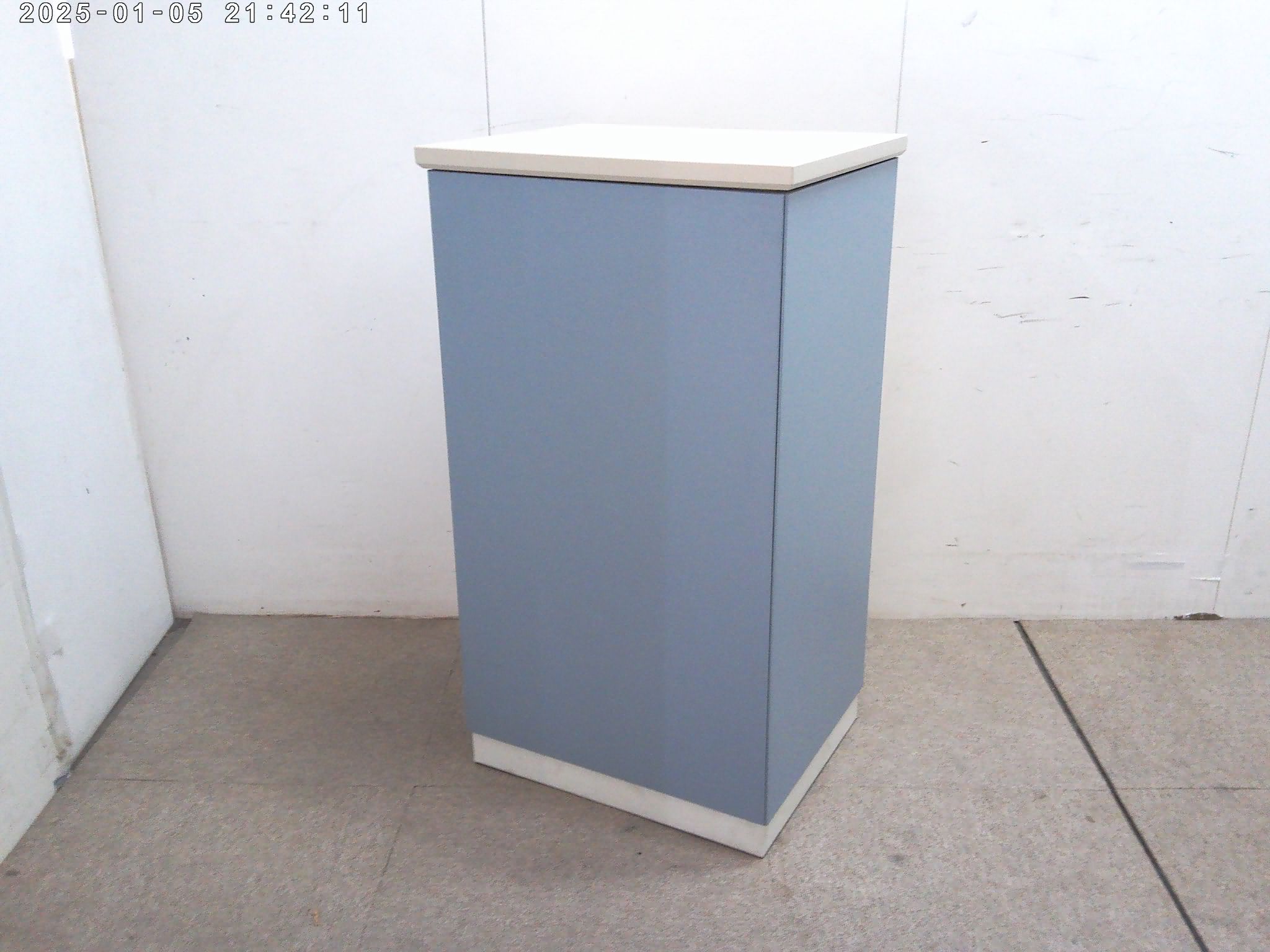 コクヨ/ブルー/受付台/【中古】