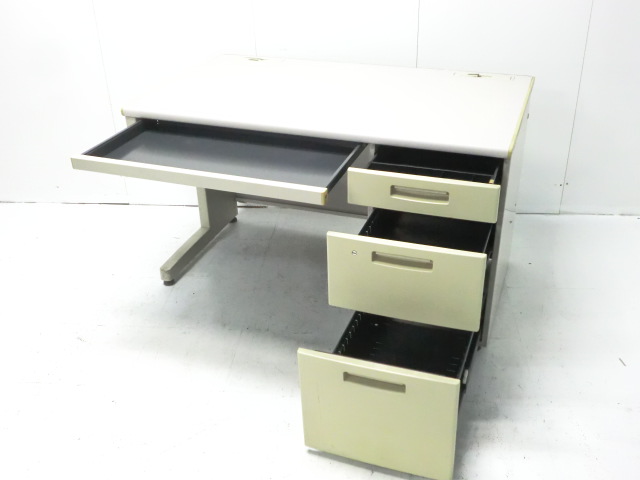 コクヨ/BS/ニューグレー/片袖デスク/【中古】