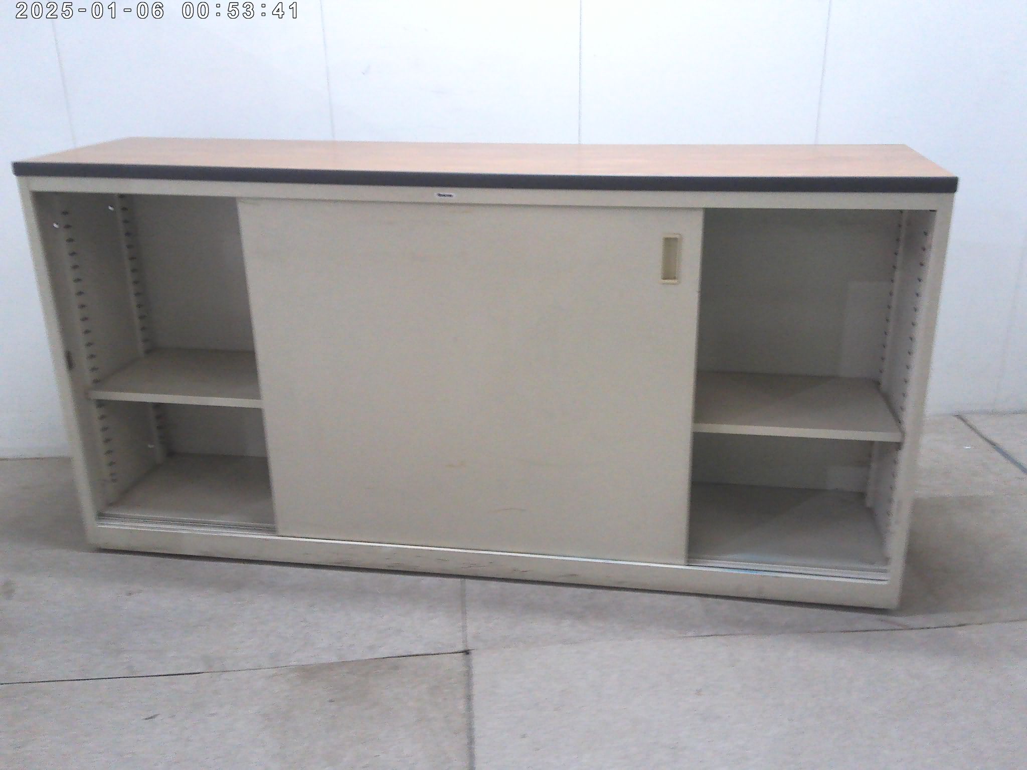 SteelCase/木目調/ハイカウンター/【中古】