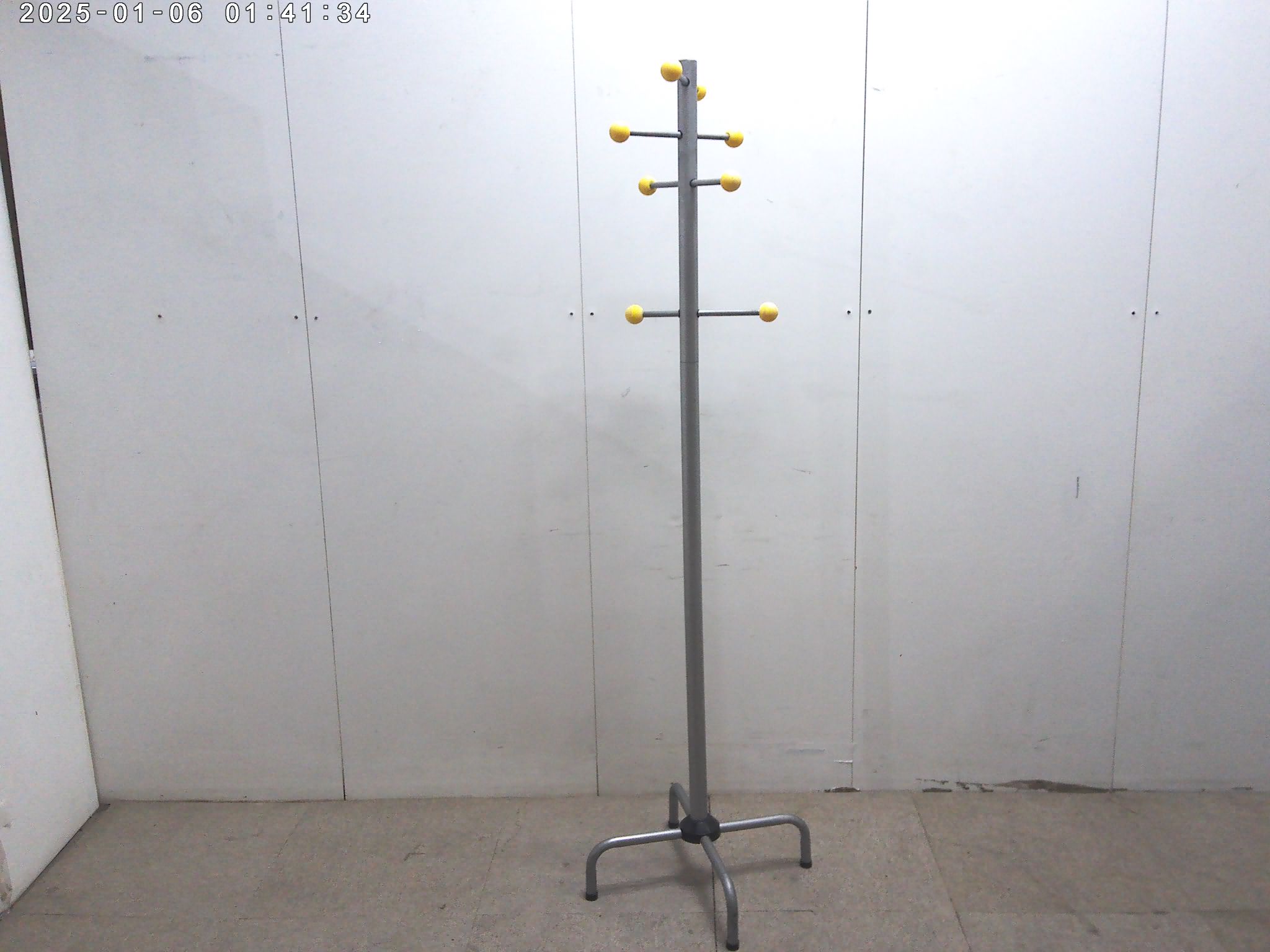 ライトグレー/ポールハンガー/【中古】