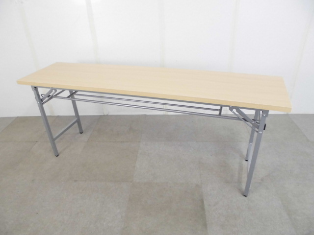 折り畳みテーブル / 木目調