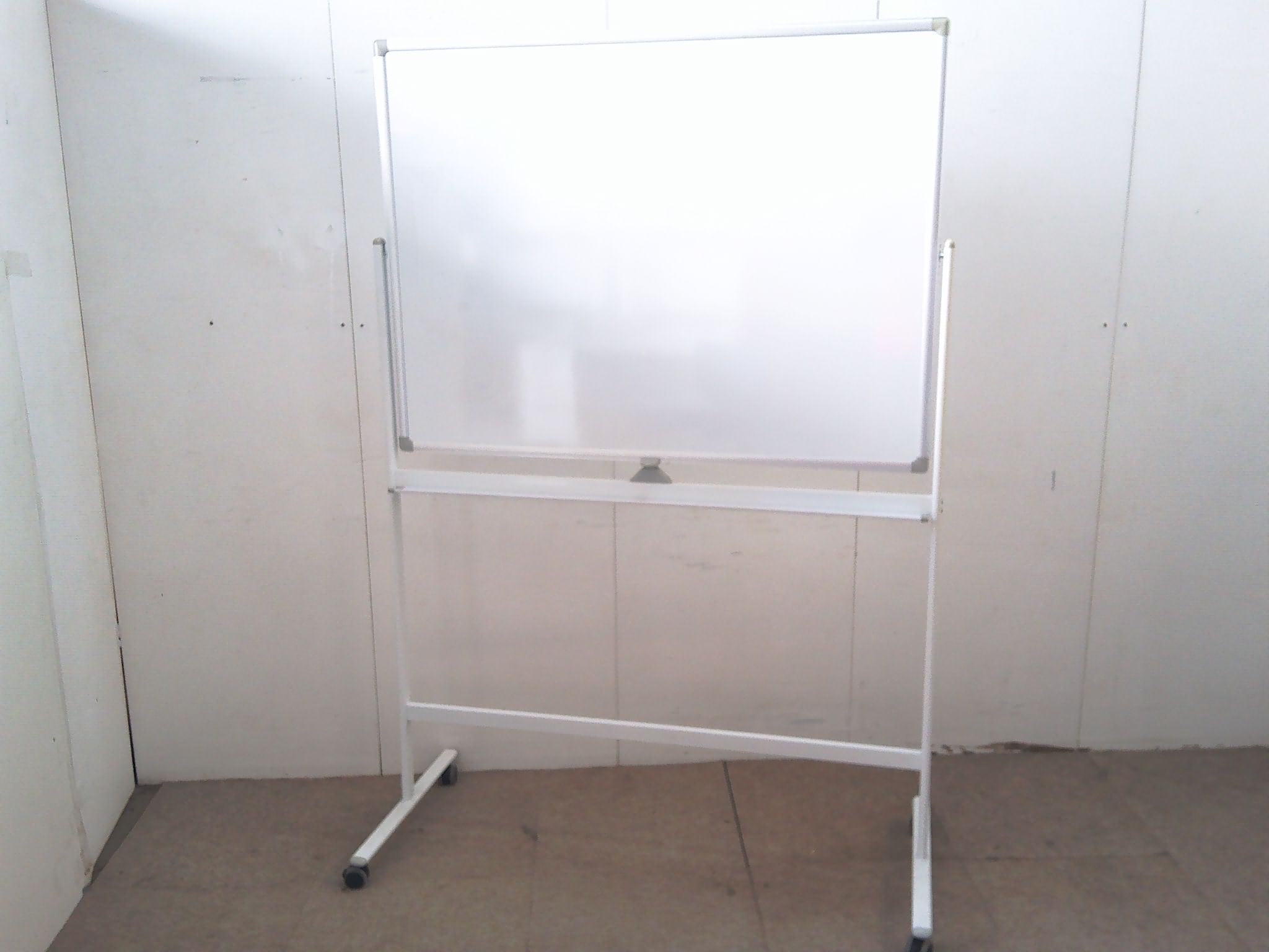 ホワイト/月行事予定表/横書/【中古】