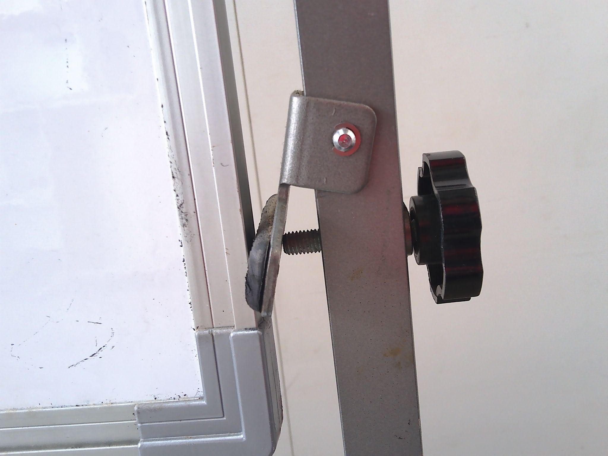 ホワイト/ホワイトボード/【中古】/キャスター付