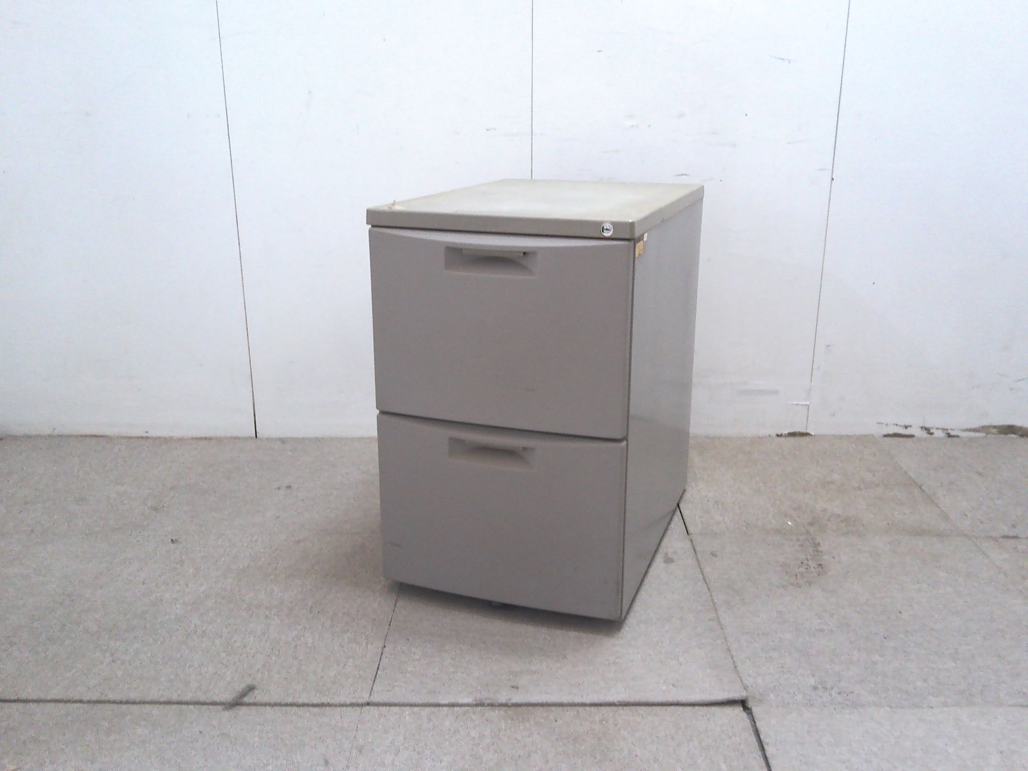 イトーキ/CZ/ニューグレー/2段ワゴン/【中古】