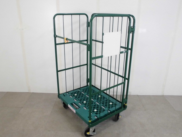 カゴ台車 / 2輪自在・2輪固定 / 積載質量500kg