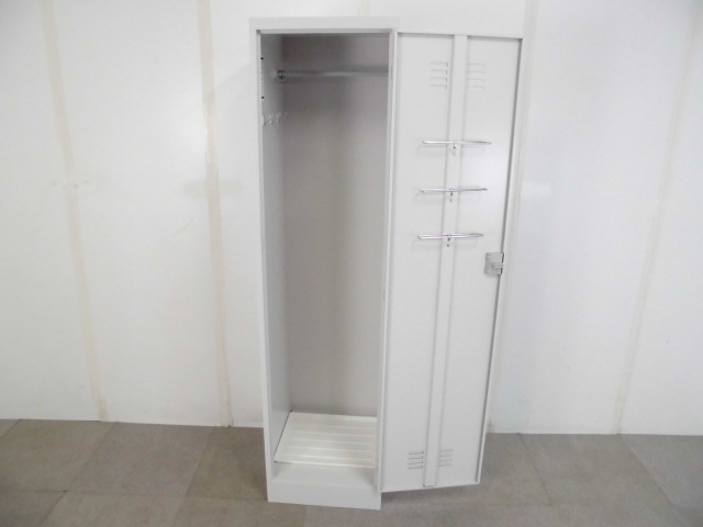 豊国工業 / 掃除用具入れ / ホワイト