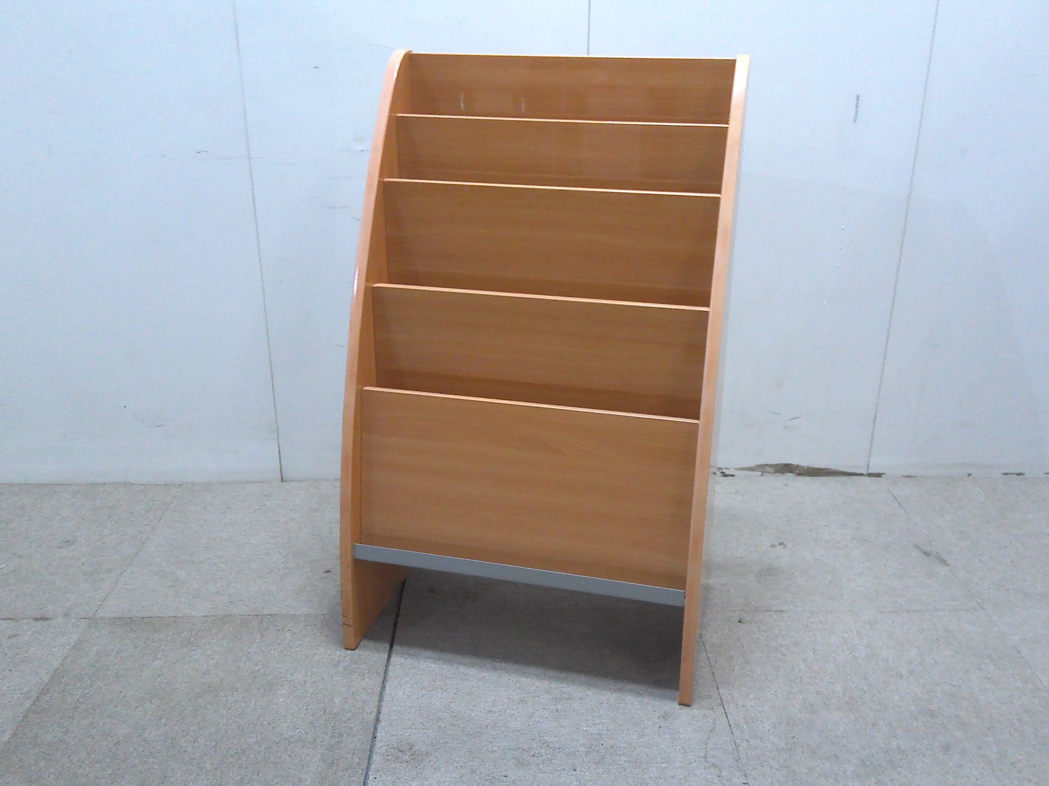 木目調/カタログスタンド/【中古】