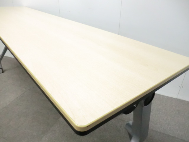 オカムラ/インターアクトN/木目調/【中古】フォールディング