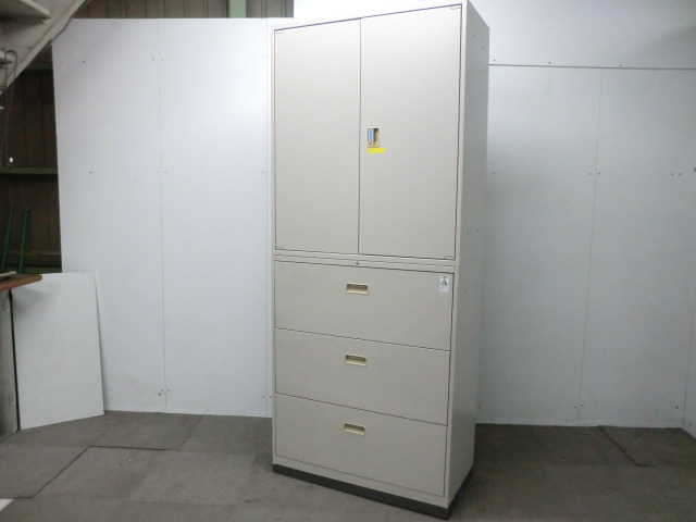 BWN 【コクヨ】 ニューグレー / 上下連結書庫