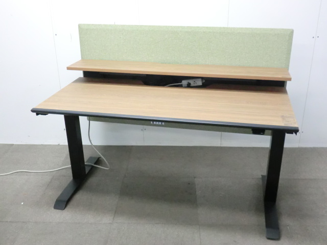 シークエンスチルト 【コクヨ】 木目調 / 電動昇降デスク