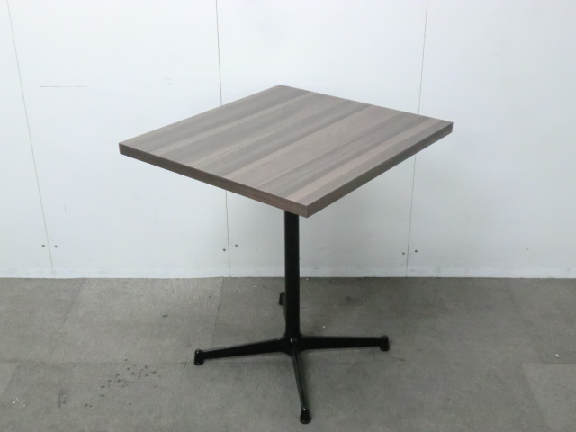 角テーブル / 木目調 / 【中古】