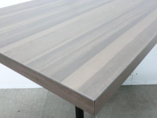 角テーブル / 木目調 / 【中古】