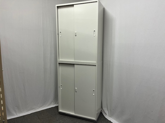 プラス/ ホワイト / 【中古】 上下連結書庫