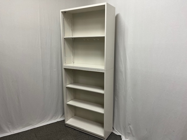 イトーキ / ホワイト / 【中古】 上下連結書庫