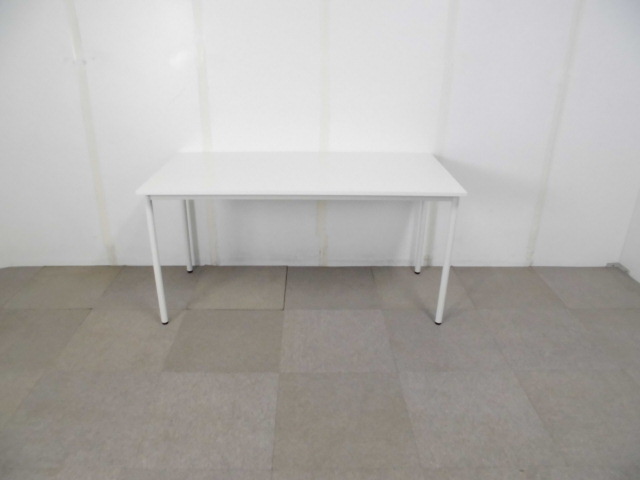 会議テーブル/ホワイト/【中古】