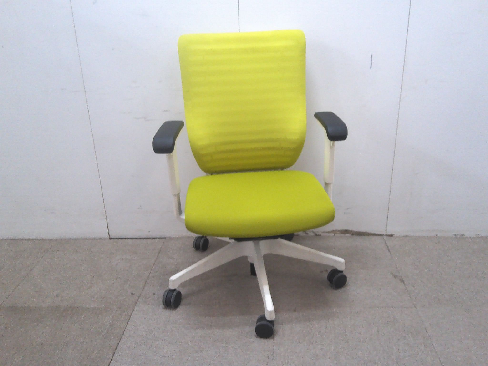 イトーキ エピオス ライトグリーン OAチェア 肘有 オフィスチェア 事務椅子 椅子 ITOKI