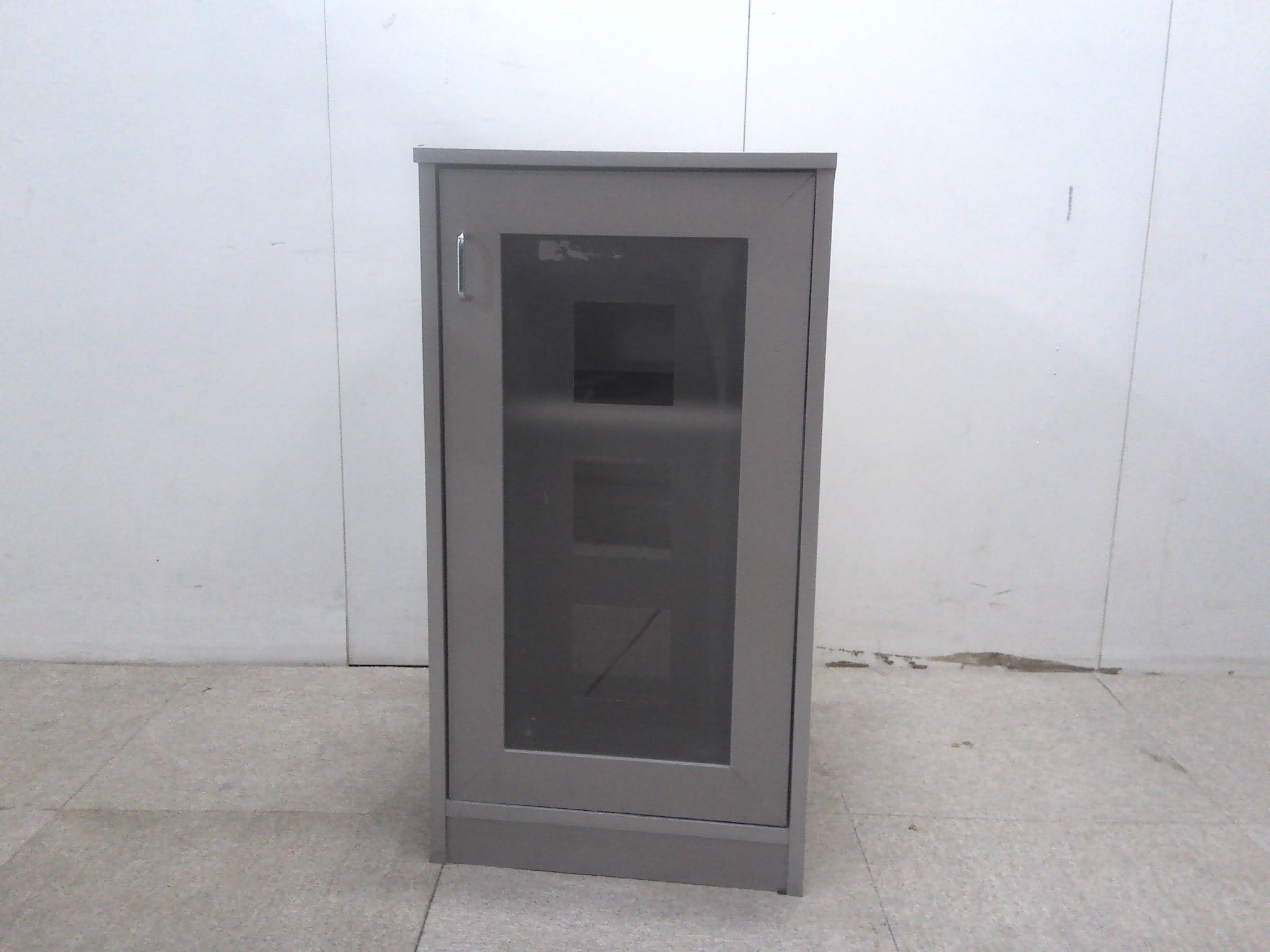 グレー/キッチンキャビネット/【中古】