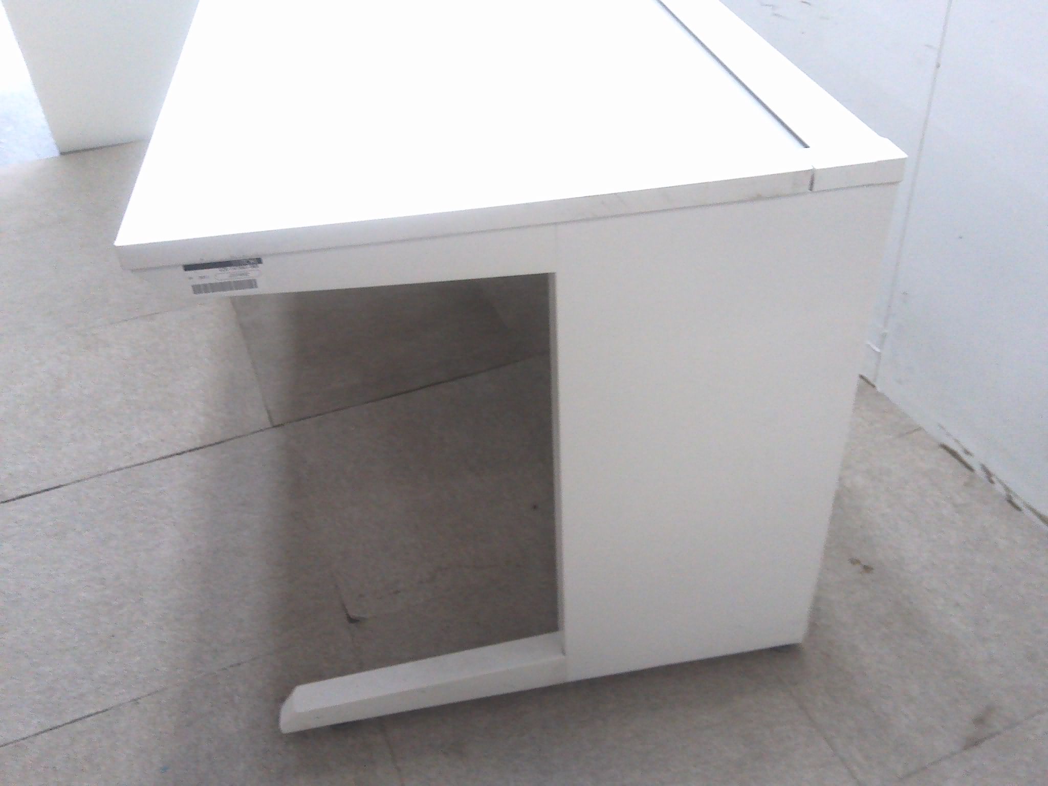 イトーキ/CZR/ホワイト/平デスク/【中古】/