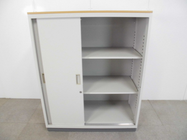 クロガネ/ニューグレー/引違いキャビネット